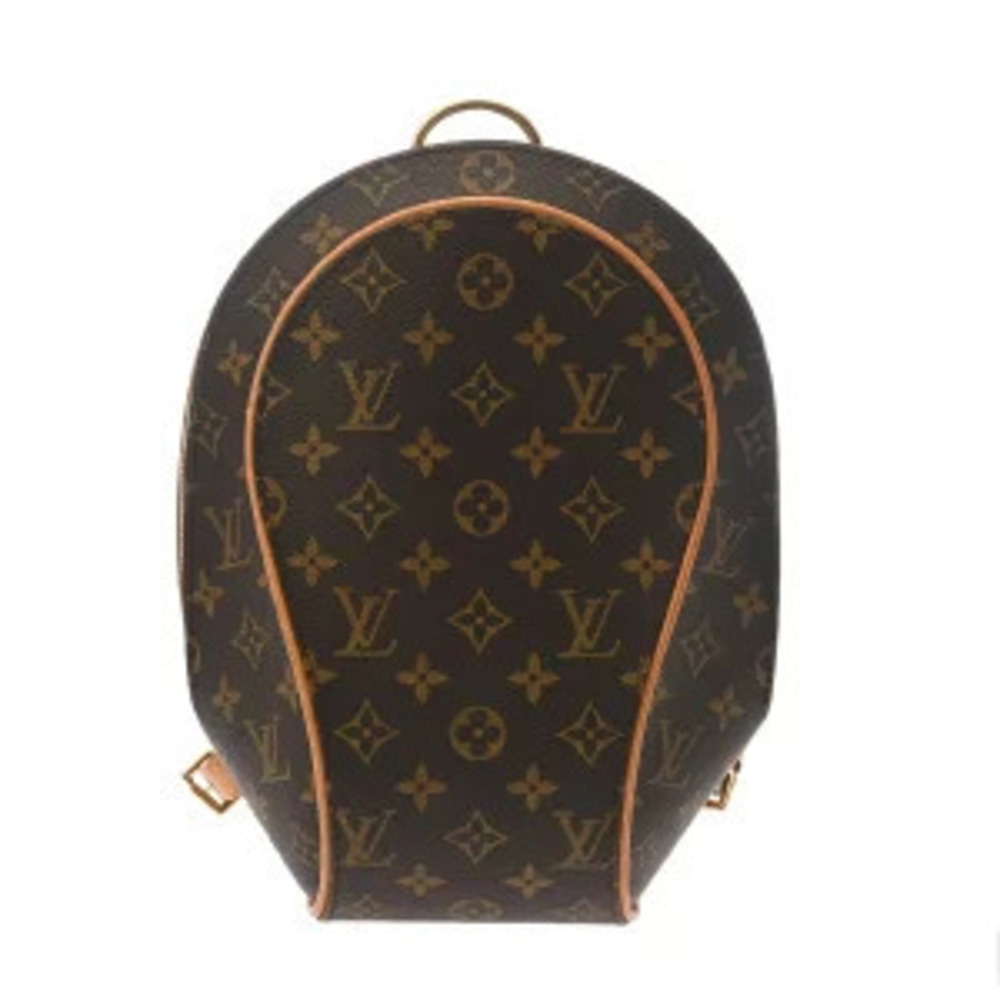 Louis Vuitton Monogram Brown Canvas Backpack Daypack Bag
